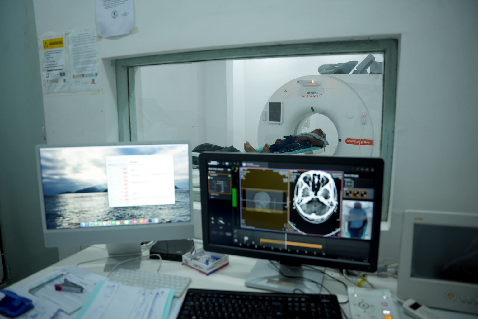 Advanced 96-slice CT scanner suite at RHRC, Chabua