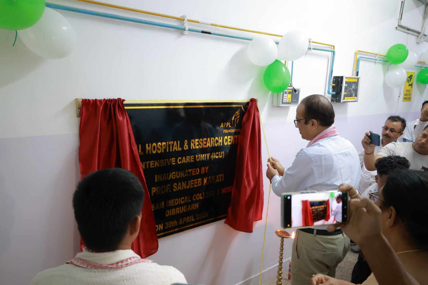 Inauguration of the upgraded intensive care unit