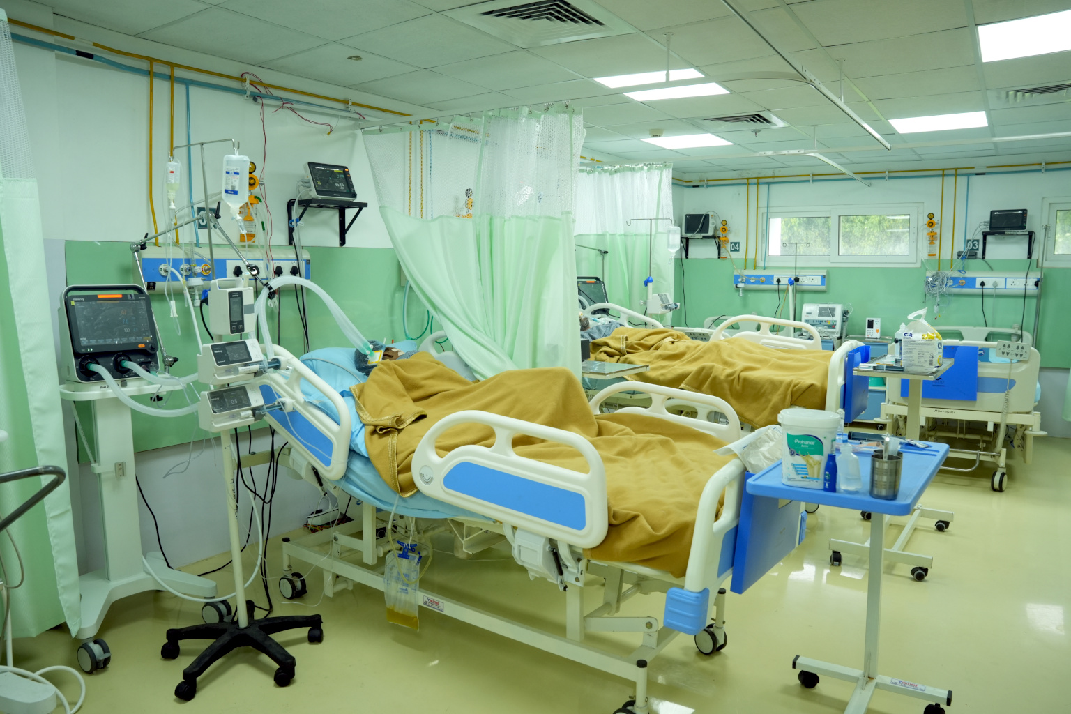 The upgraded intensive care unit